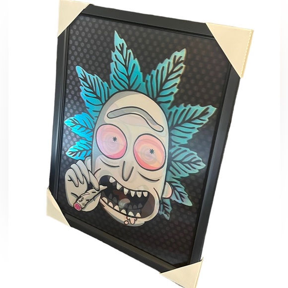 📦 New Rick and Morty Framed 3D Lenticular Poster / Picture - Picture 4 of 6
